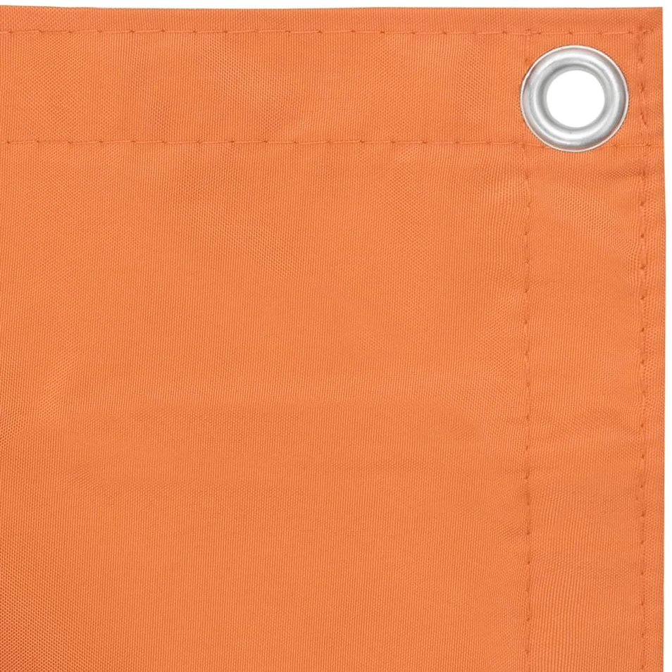 Balkono pertvara, oranžinė, 120x500cm, oksfordo audinys
