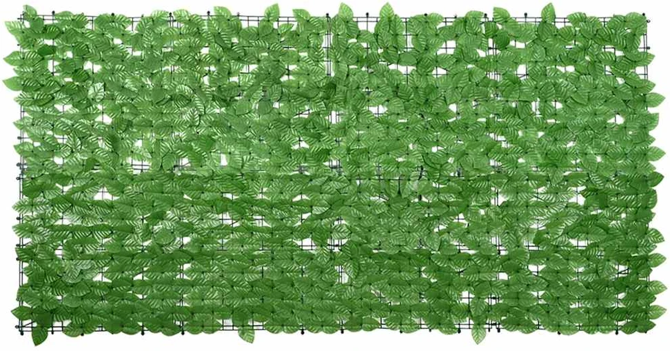 Balkono pertvara su žaliais lapais, 200x100cm