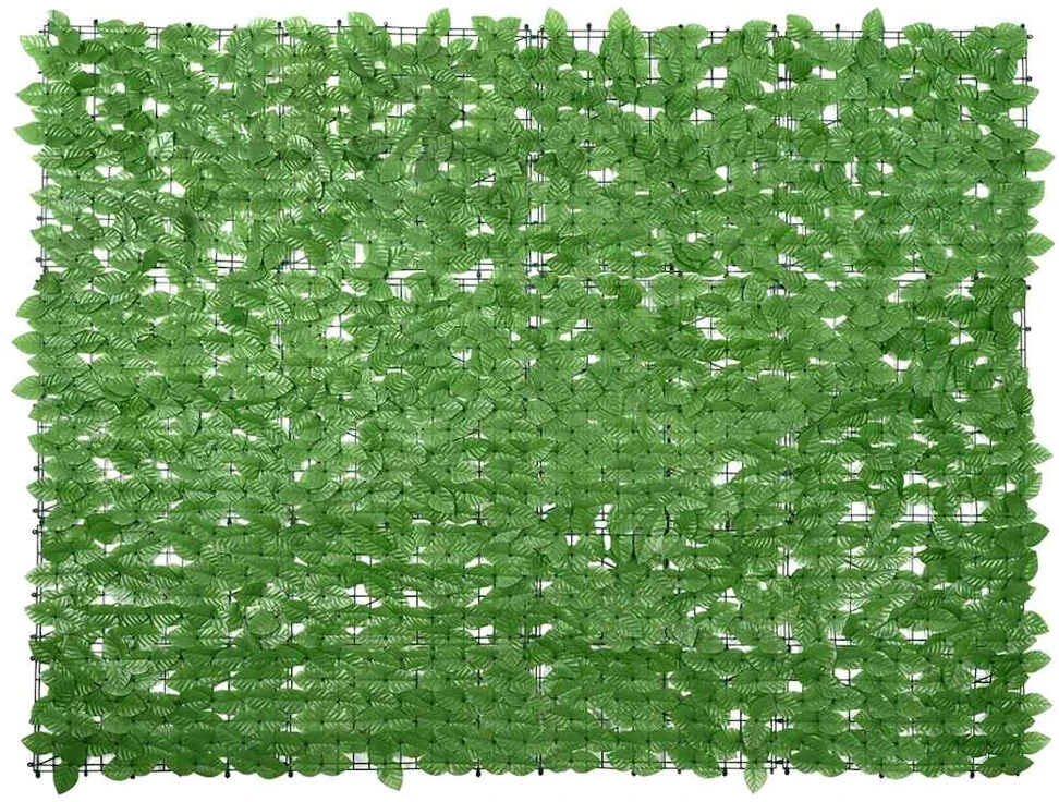 Balkono pertvara su žaliais lapais, 200x150cm