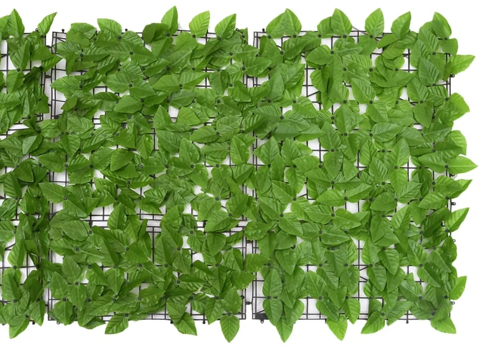 Balkono pertvara su žaliais lapais, 200x75cm