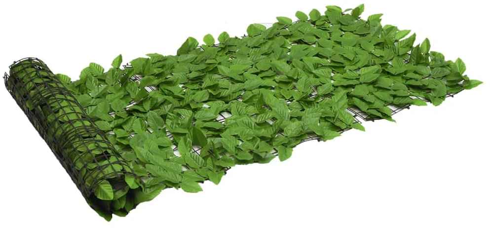 Balkono pertvara su žaliais lapais, 200x75cm