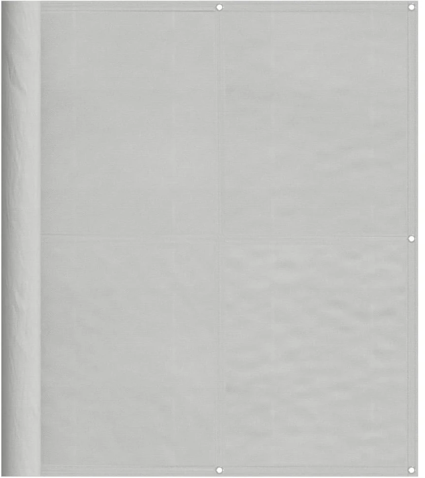 Balkono pertvara, šviesiai pilka, 120x300cm, 100% poliesteris