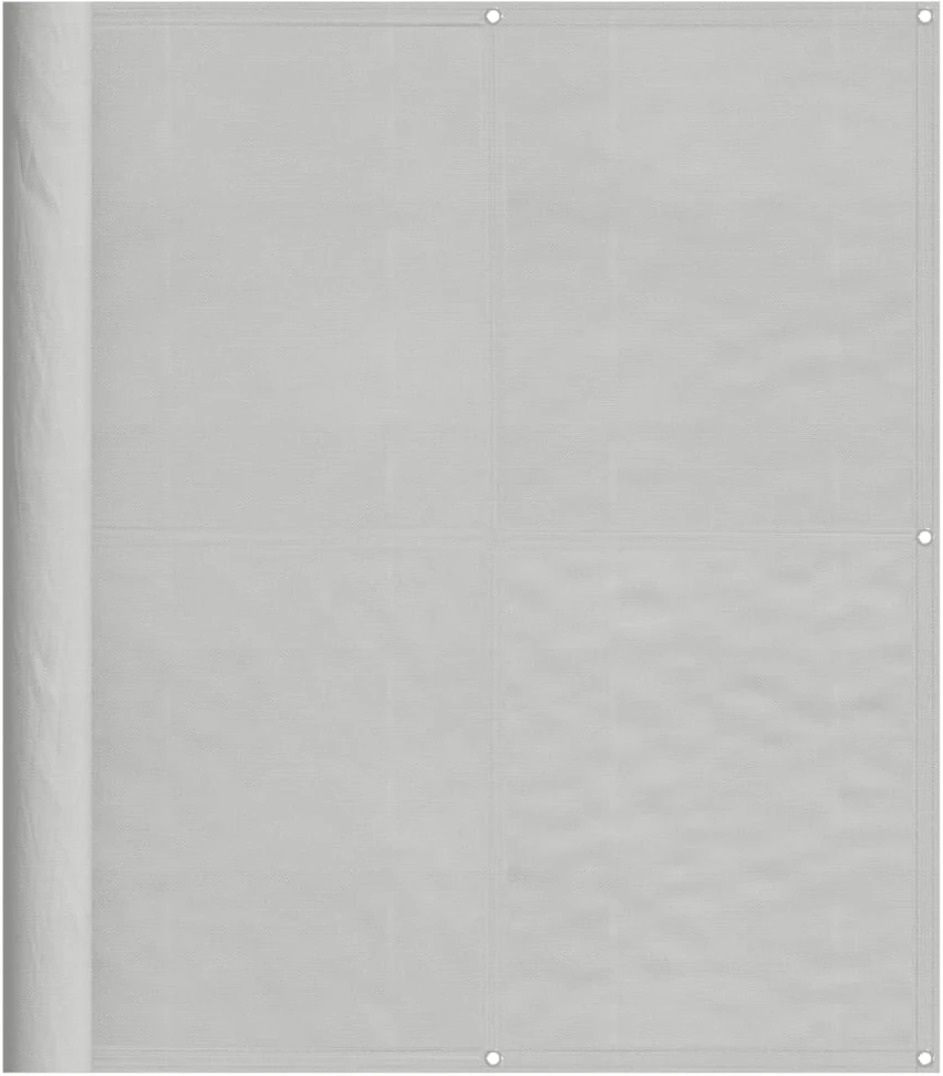 Balkono pertvara, šviesiai pilka, 120x500cm, 100% poliesteris