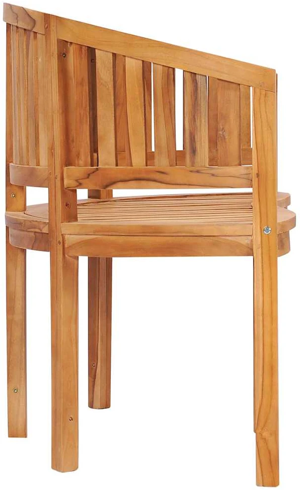 Banano formos suoliukas, 120cm, tikmedžio medienos masyvas