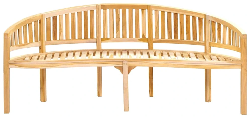 Banano formos suoliukas, 200cm, tikmedžio medienos masyvas