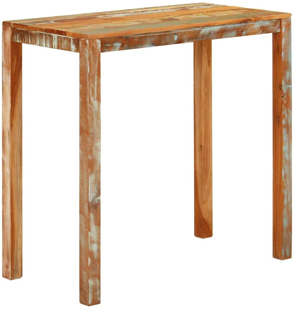 Baro stalas, 112x55x108cm, perdirbtos medienos masyvas