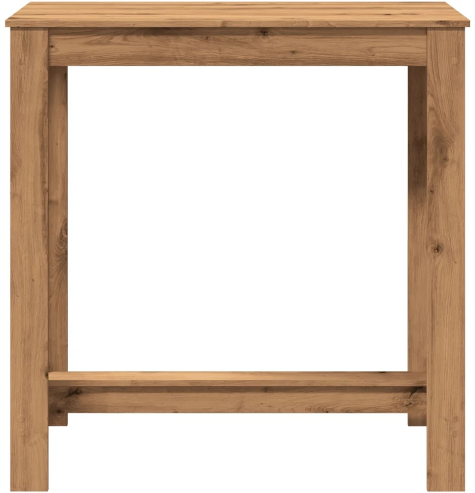 Baro stalas, artisano ąžuolo, 102x50x103,5cm, apdirbta mediena