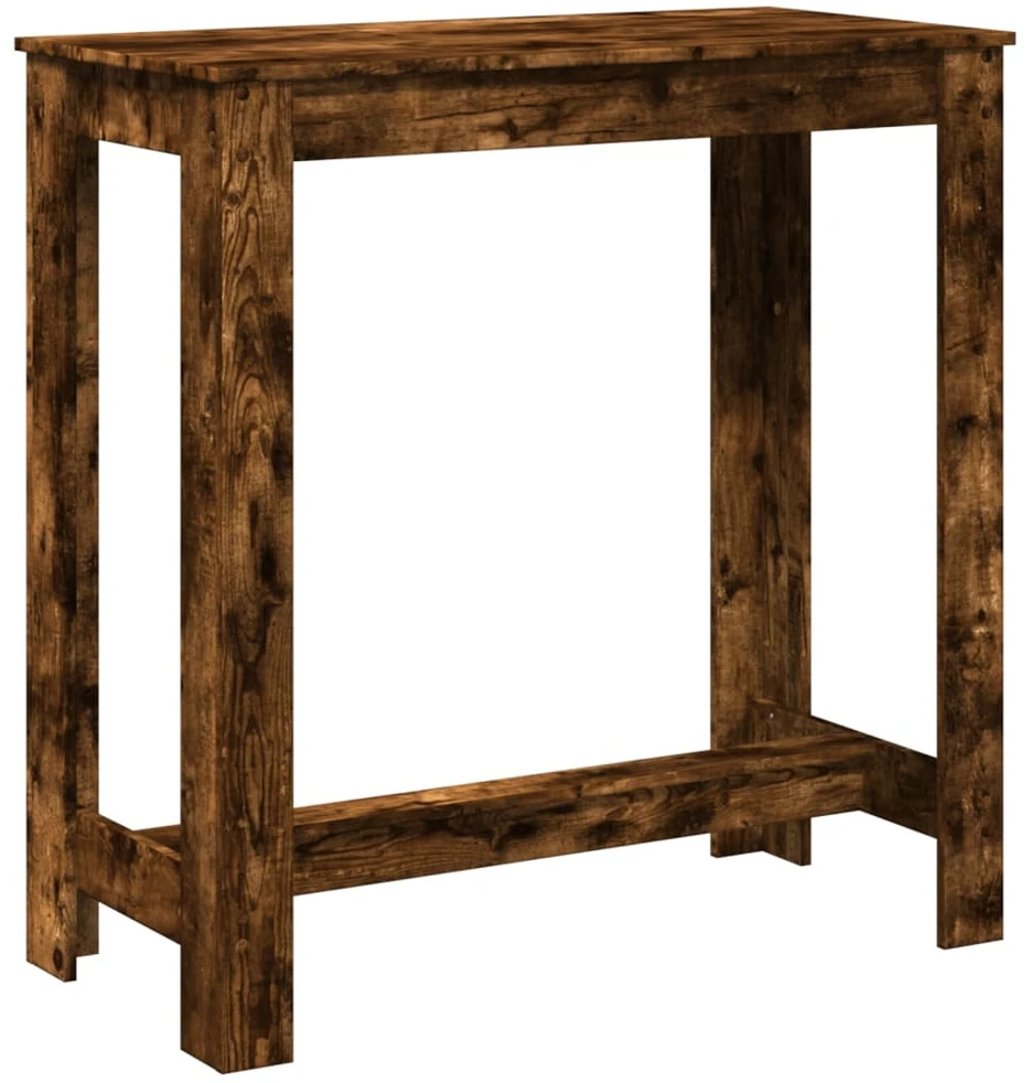 Baro stalas, dūminio ąžuolo, 102x50x103,5cm, apdirbta mediena