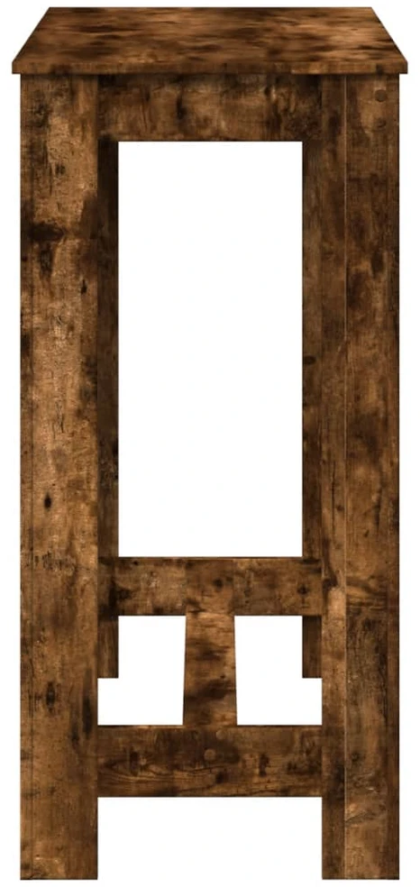 Baro stalas, dūminio ąžuolo, 102x50x103,5cm, apdirbta mediena