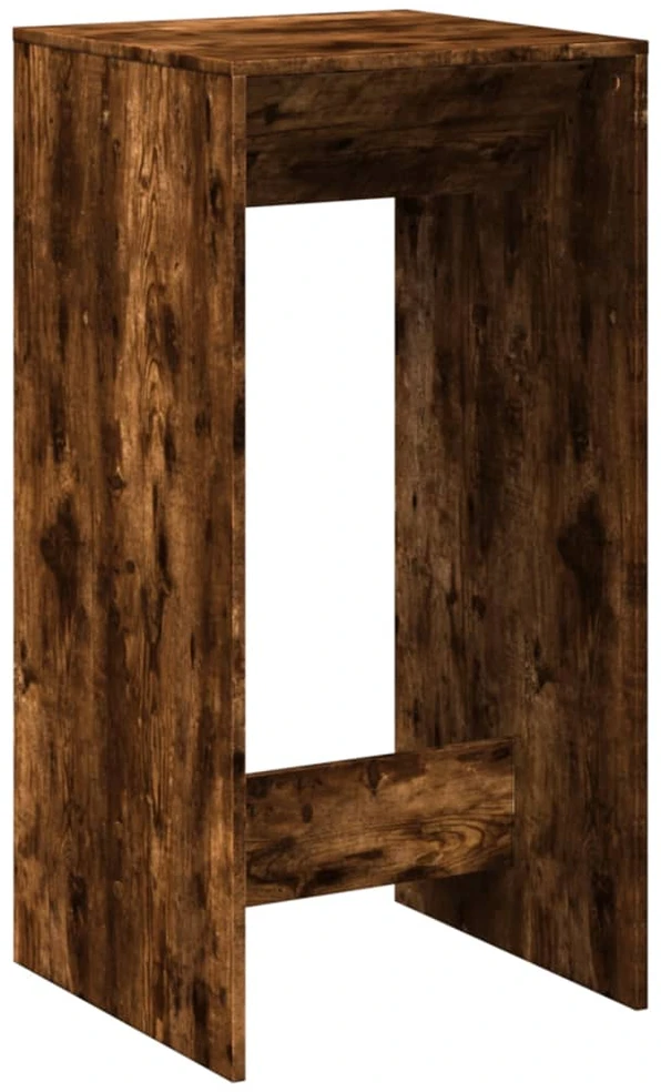 Baro stalas, dūminio ąžuolo, 51x50x103,5cm, apdirbta mediena