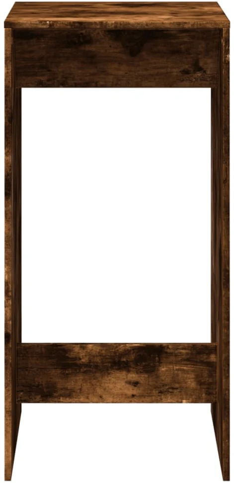 Baro stalas, dūminio ąžuolo, 51x50x103,5cm, apdirbta mediena