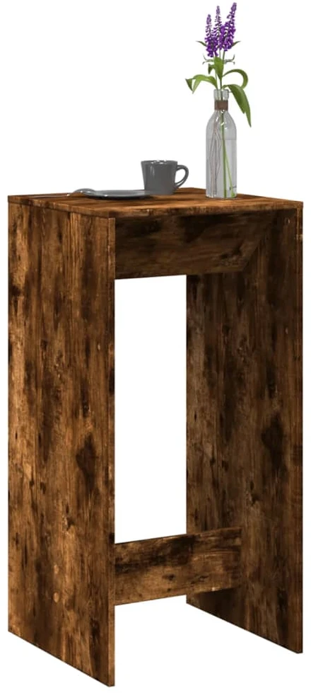 Baro stalas, dūminio ąžuolo, 51x50x103,5cm, apdirbta mediena