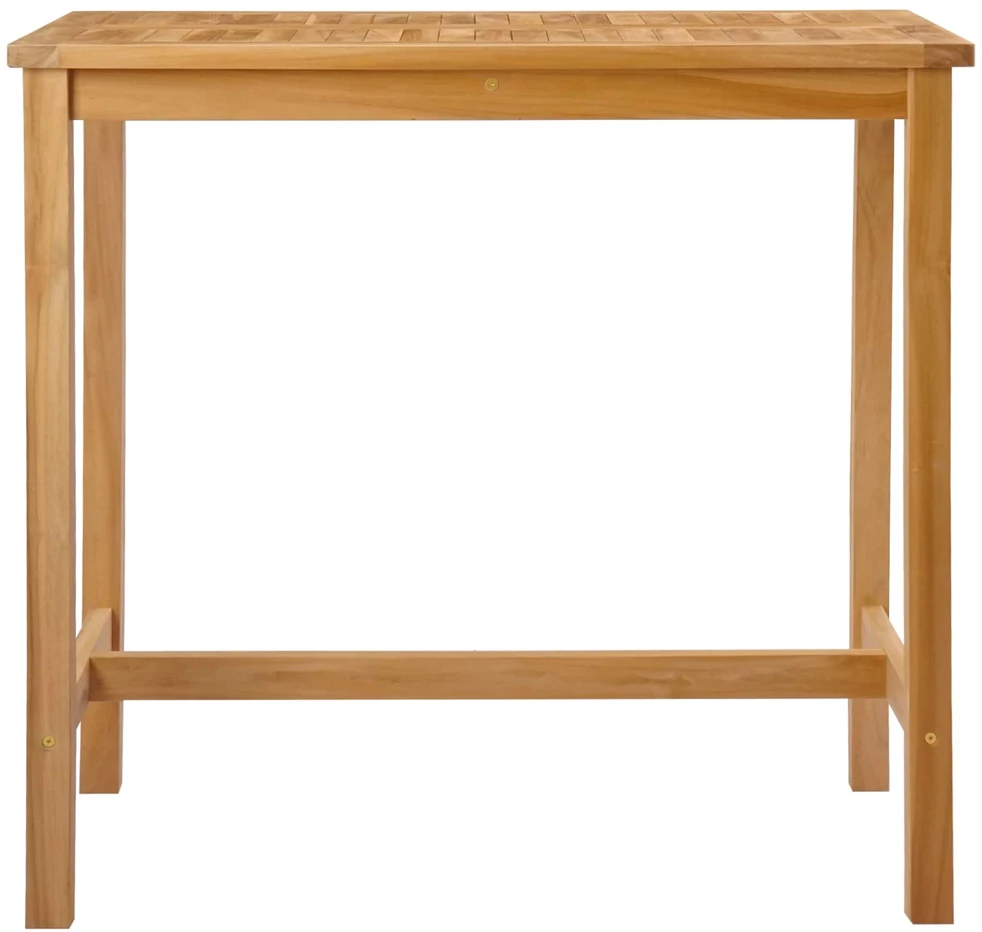 Baro stalas Natūrali 110 x 60 x 105 cm Kietasis teak