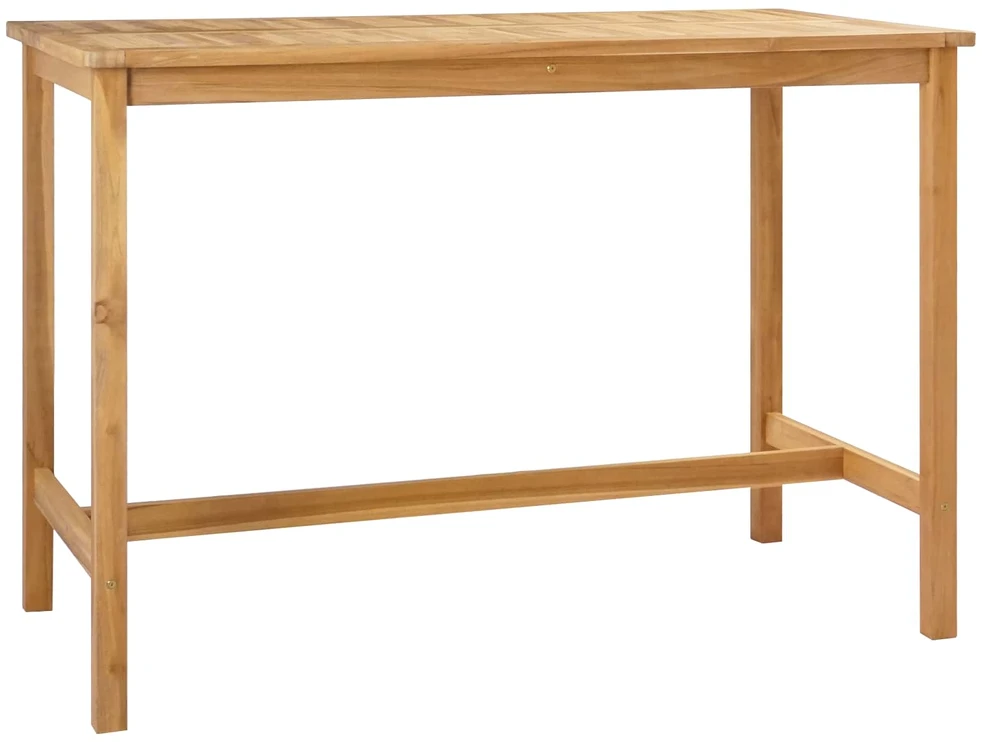 Baro stalas Natūrali 150 x 75 x 105 cm Kieto teka medžio