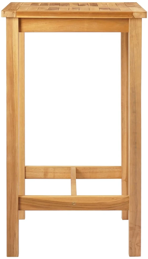 Baro stalas Natūrali 60 x 60 x 105 cm Kietasis teak