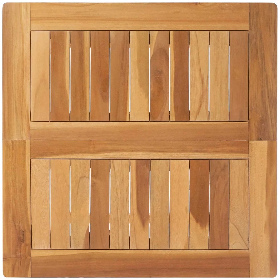 Baro stalas Natūrali 60 x 60 x 105 cm Kietasis teak
