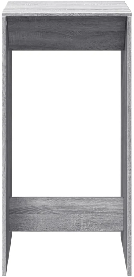 Baro stalas, pilkas ąžuolo, 51x50x103,5cm, apdirbta mediena
