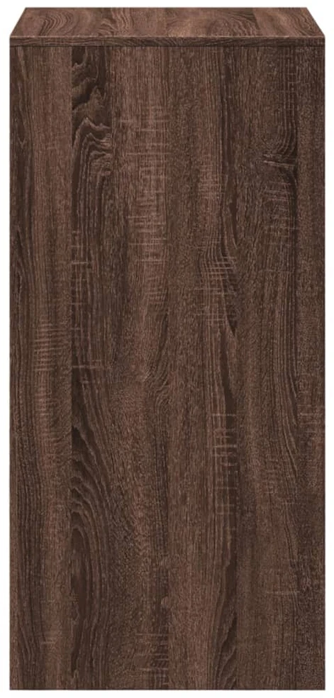Baro stalas, rudas ąžuolo, 51x50x103,5cm, apdirbta mediena