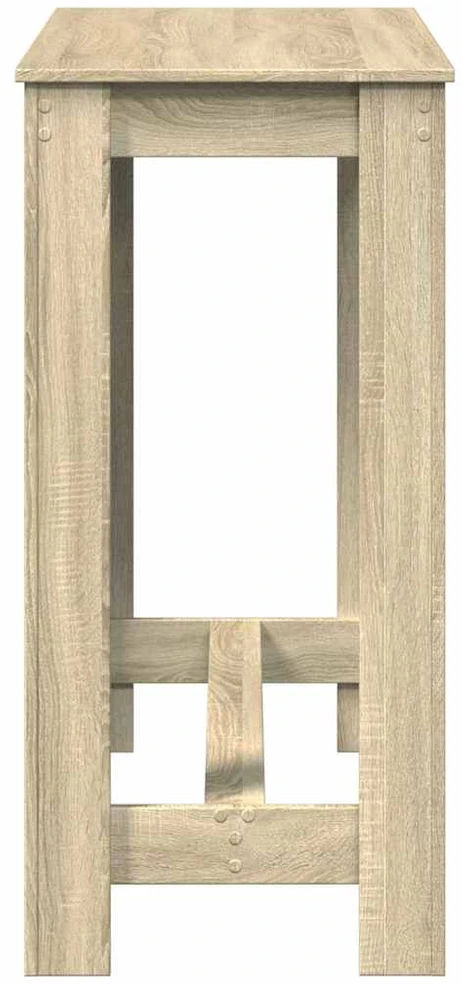 Baro stalas, sonoma ąžuolo, 102x50x103,5cm, apdirbta mediena