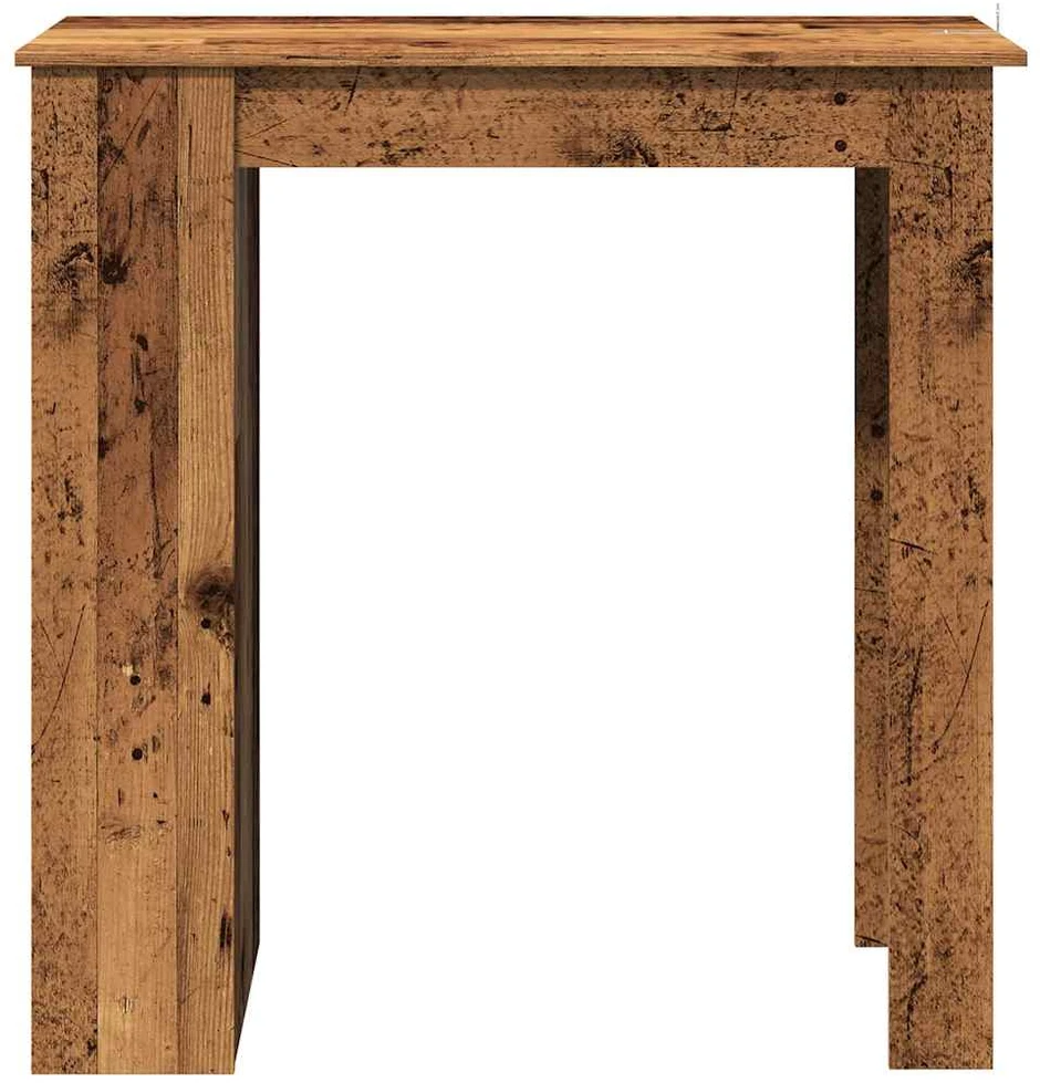 baro stalas su lentyna sena mediena 102x50x103,5 cm
