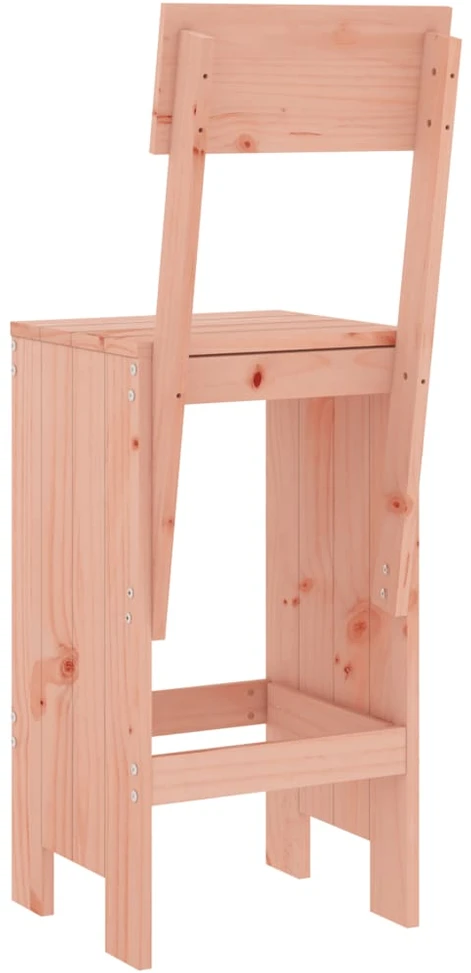 Baro taburetės, 2vnt., 40x48,5x115,5cm, douglas eglės masyvas