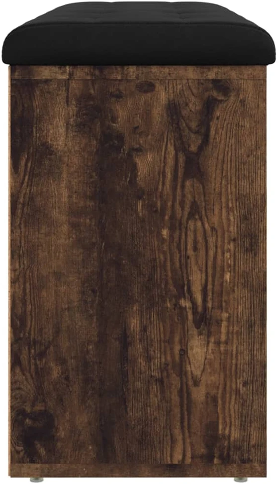 Batų suoliukas, dūminio ąžuolo, 102x32x50cm, apdirbta mediena