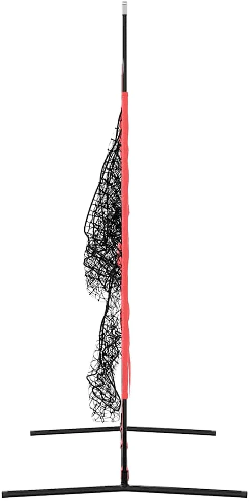 Beisbolo treniruočių tinklas Juoda 214,5 x 89,5 x 181 cm