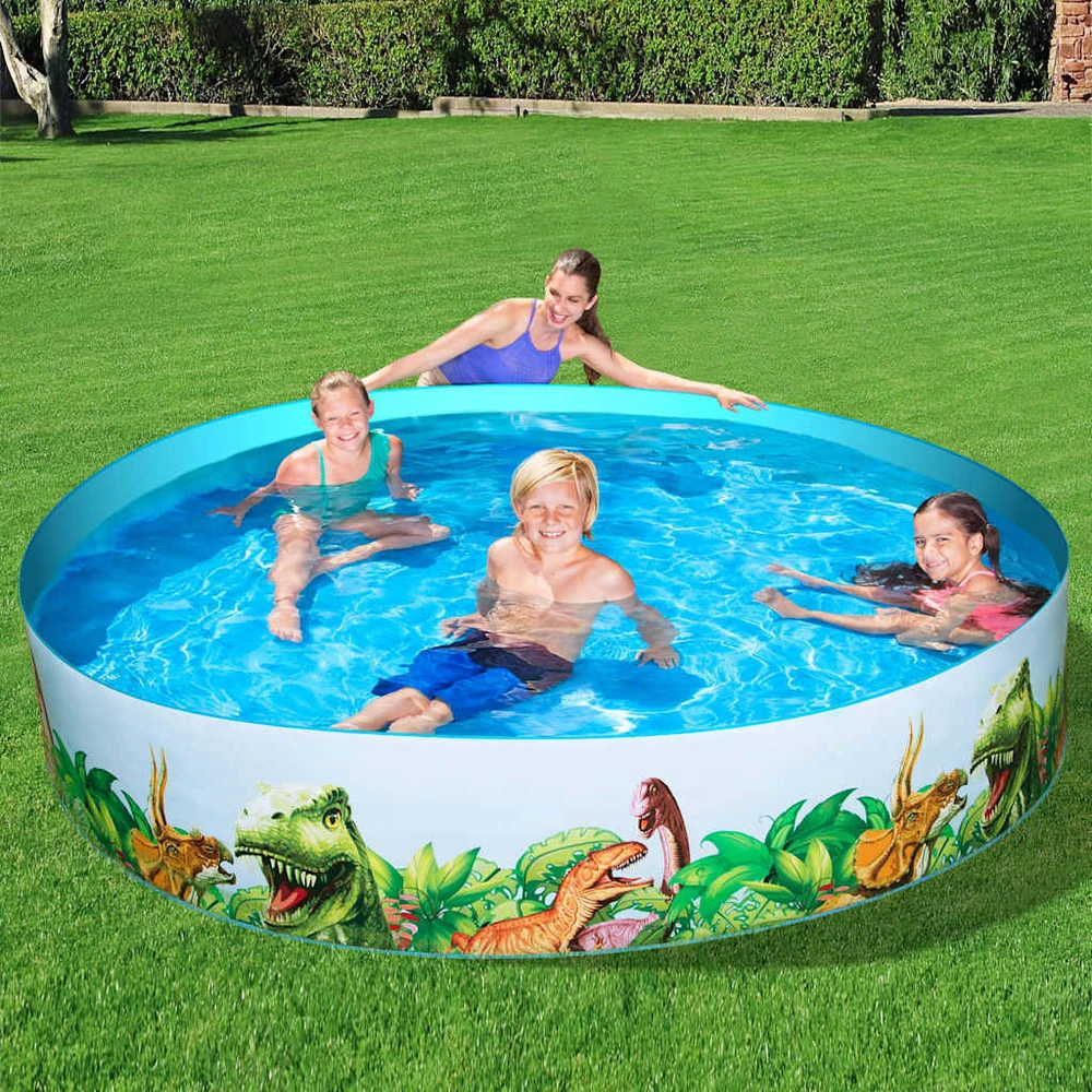 BESTWAY baseinas Dinosaur Fill'N Fun 2,44mx A46cm, 55001