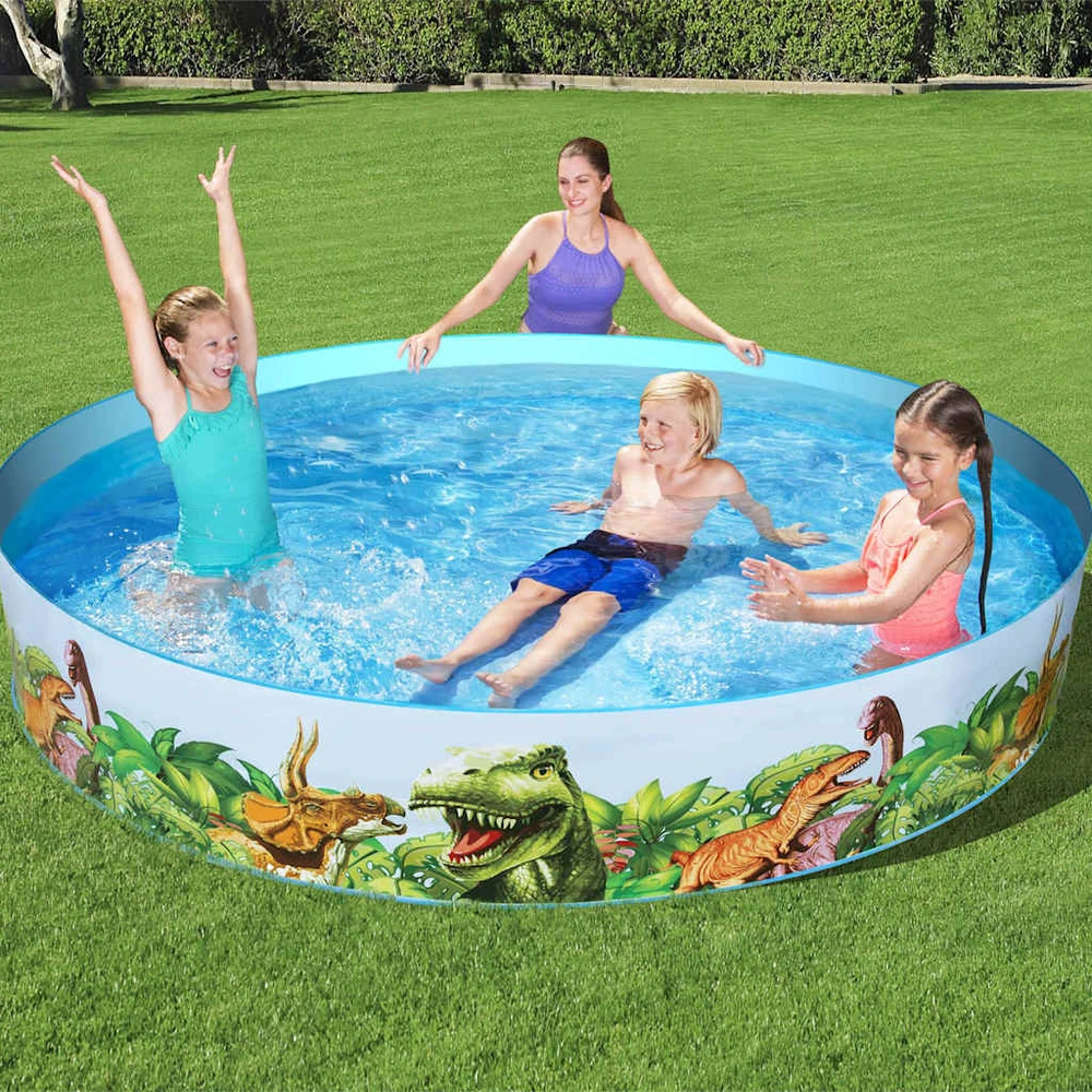 BESTWAY baseinas Dinosaur Fill'N Fun 2,44mx A46cm, 55001