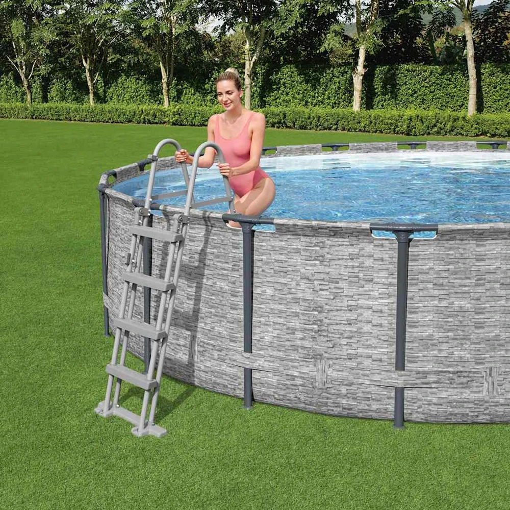 Bestway Flowclear Baseino kopetėlės, 122cm, 4 laipteliai