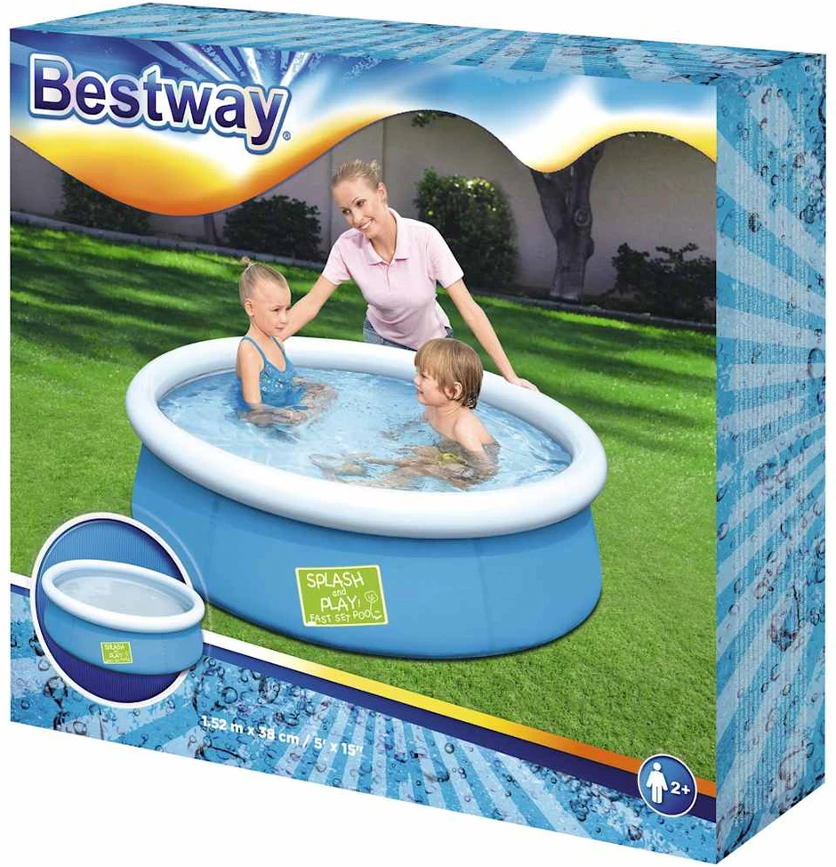 Baseinas Bestway My First Fast Set, 1.52m x 38cm, 57241