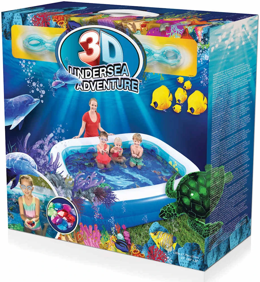 Bestway Pripučiamas baseinas Undersea Adventure 54177