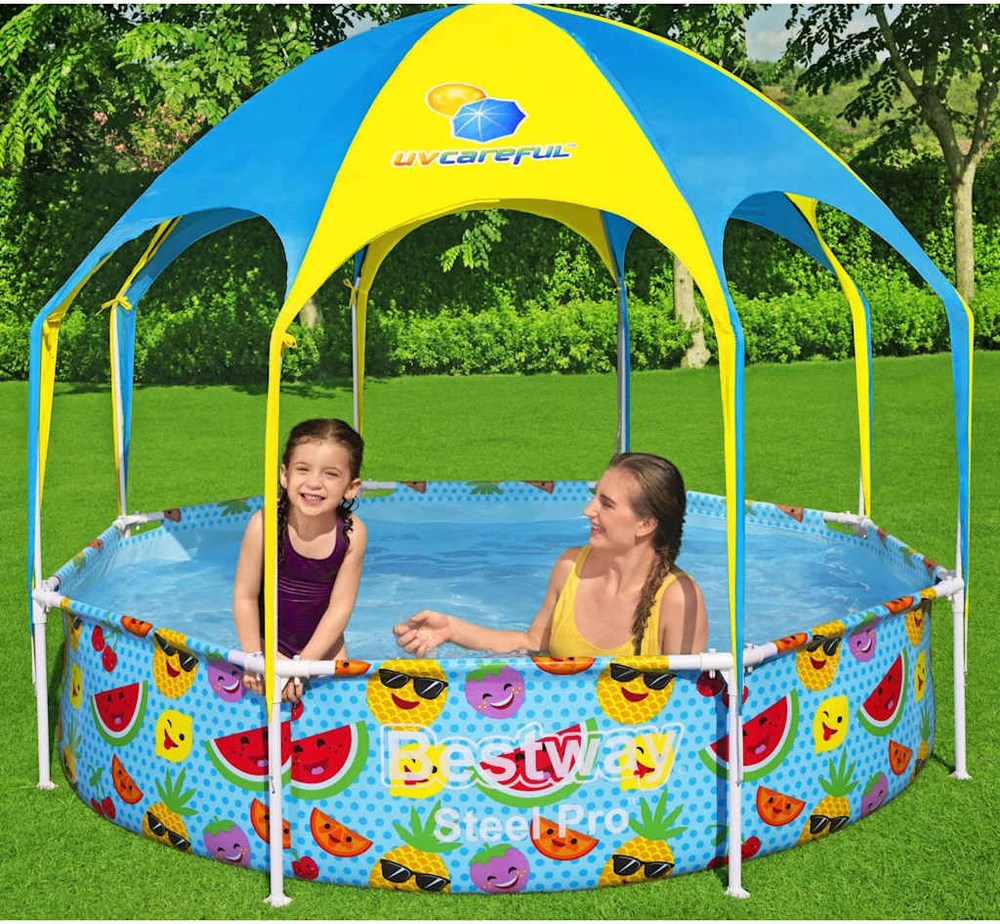 BESTWAY baseinas Pavėsyje purslų 2,44m x 51cm, 56432