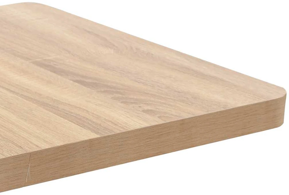 Bistro staliukas, šviesiai rudos spalvos, 60x60cm, MDF