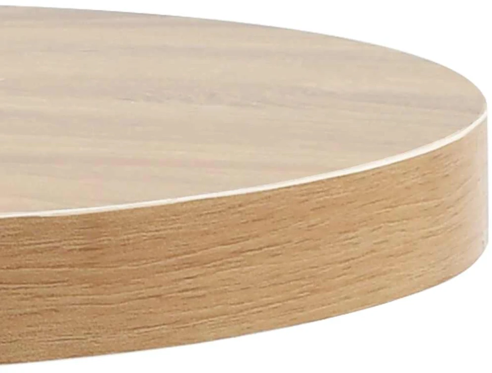 Bistro staliukas, šviesiai rudos spalvos, 60cm, MDF
