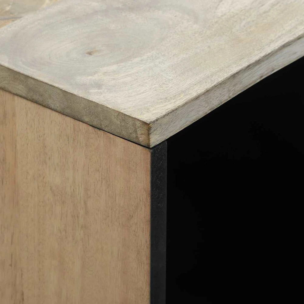 Bufetas Balta 80 x 33 x 75 cm mango medienos masyvas