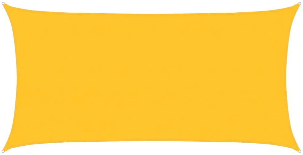 Burė nuo saulės, geltonos spalvos, 4x7m, HDPE, 160g/m²