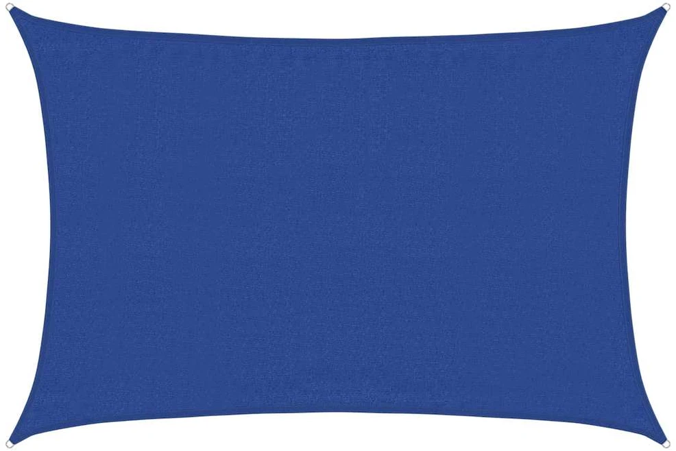 Burė nuo saulės, mėlynos spalvos, 3,5x4,5m, HDPE, 160g/m²