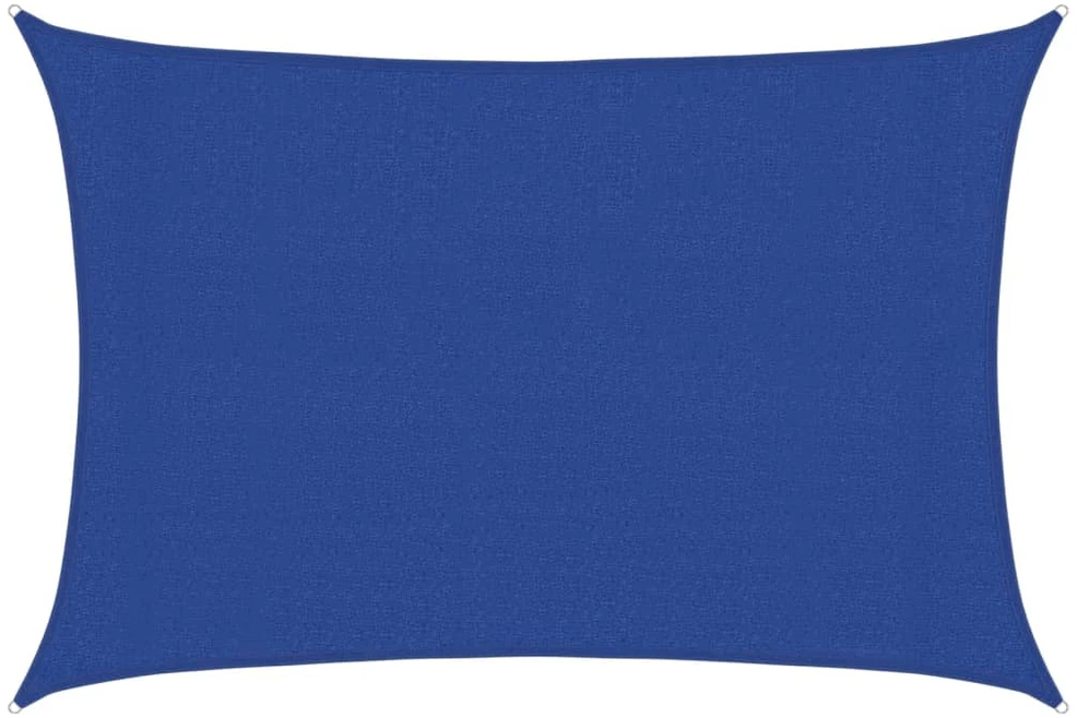 Burė nuo saulės, mėlynos spalvos, 3x5m, HDPE, 160g/m²