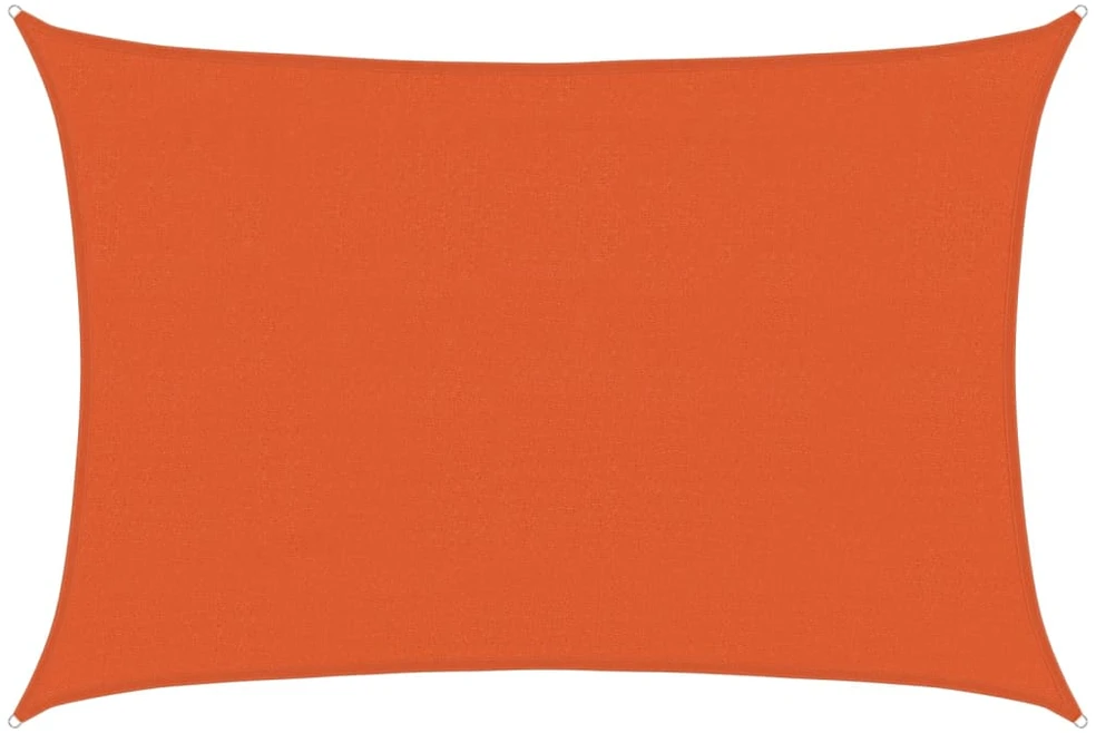 Burė nuo saulės, oranžinės spalvos, 4x5m, HDPE, 160g/m²