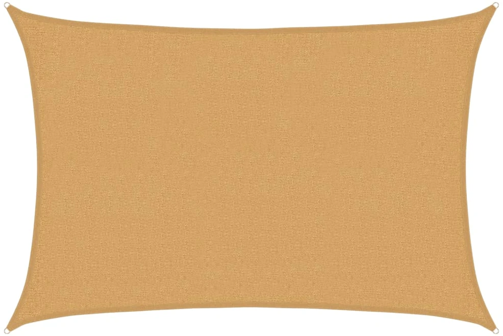 Burė nuo saulės, smėlio, 2x3m, HDPE, 160g/m², stačiakampė