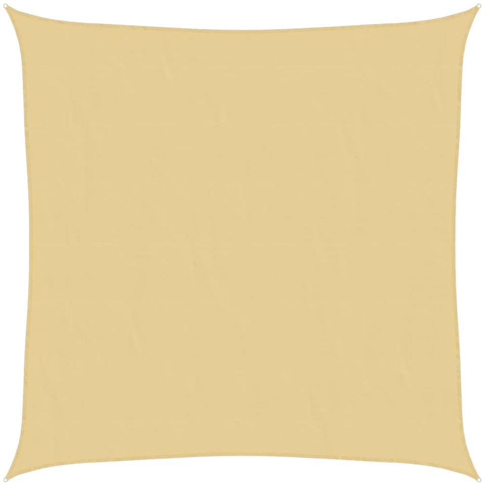 Burė nuo saulės, smėlio, 4x4m, 100% oksfordo poliesteris