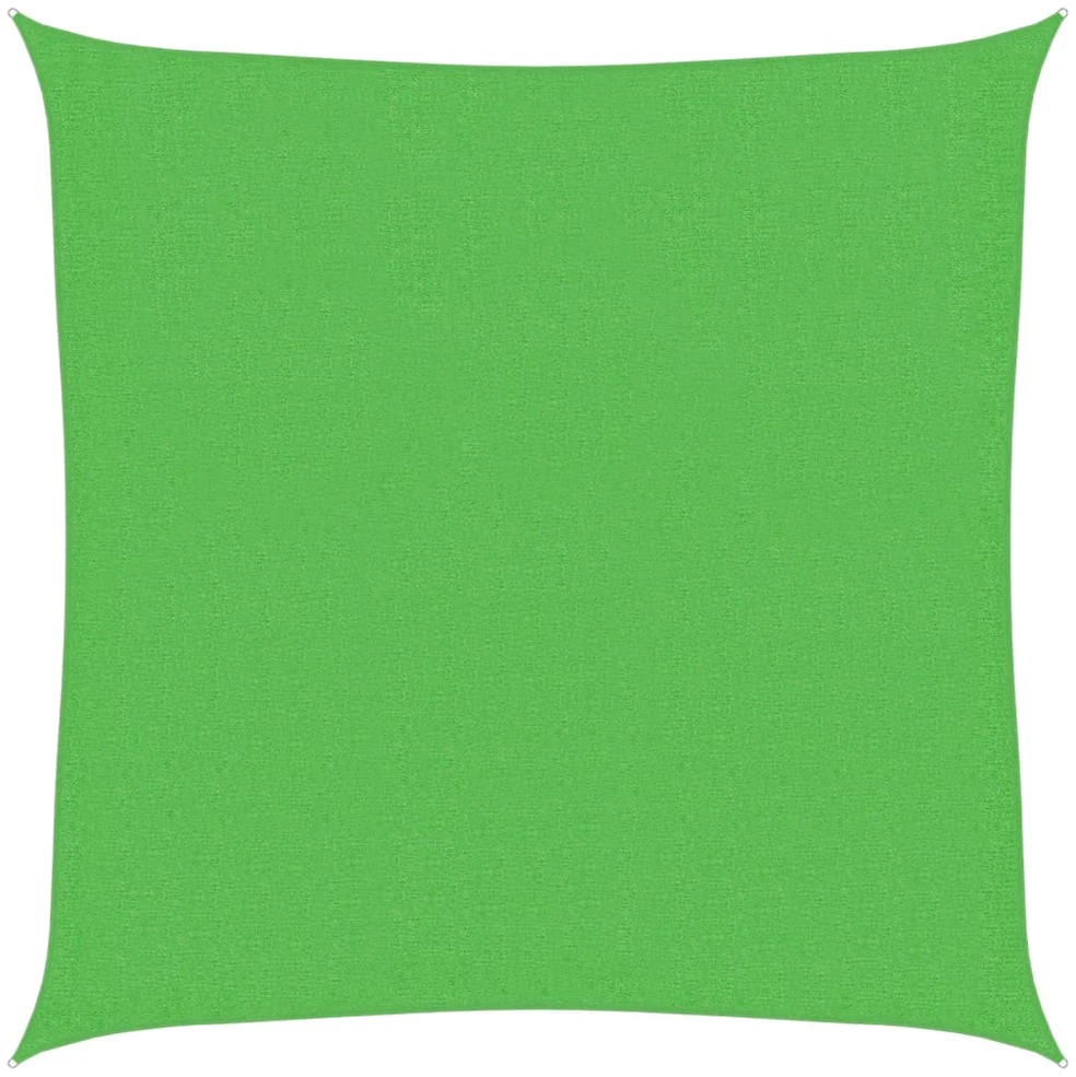 Burė nuo saulės, šviesiai žalios spalvos, 3x3m, HDPE, 160g/m²