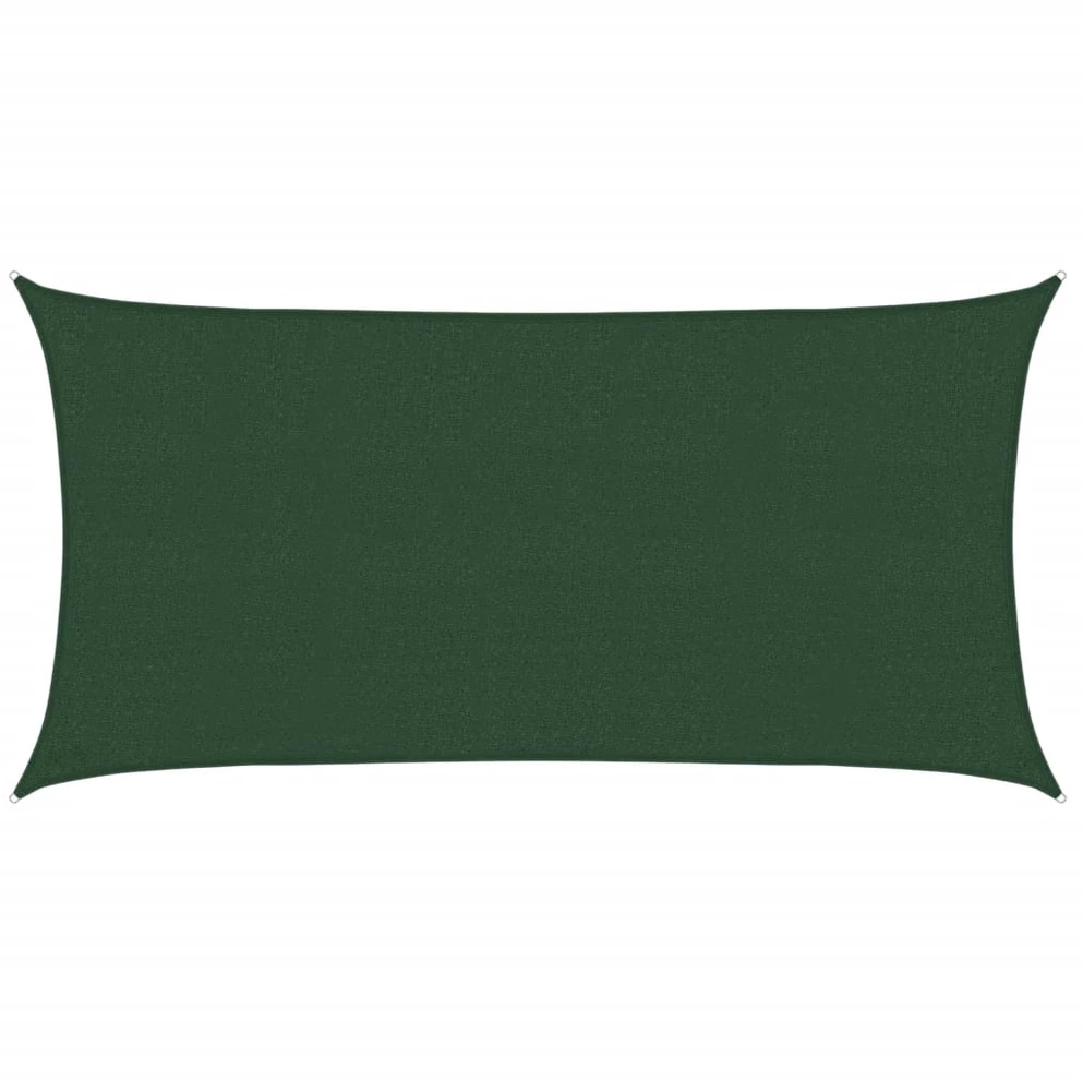 Burė nuo saulės, tamsiai žalios spalvos, 2,5x5m, HDPE, 160g/m²