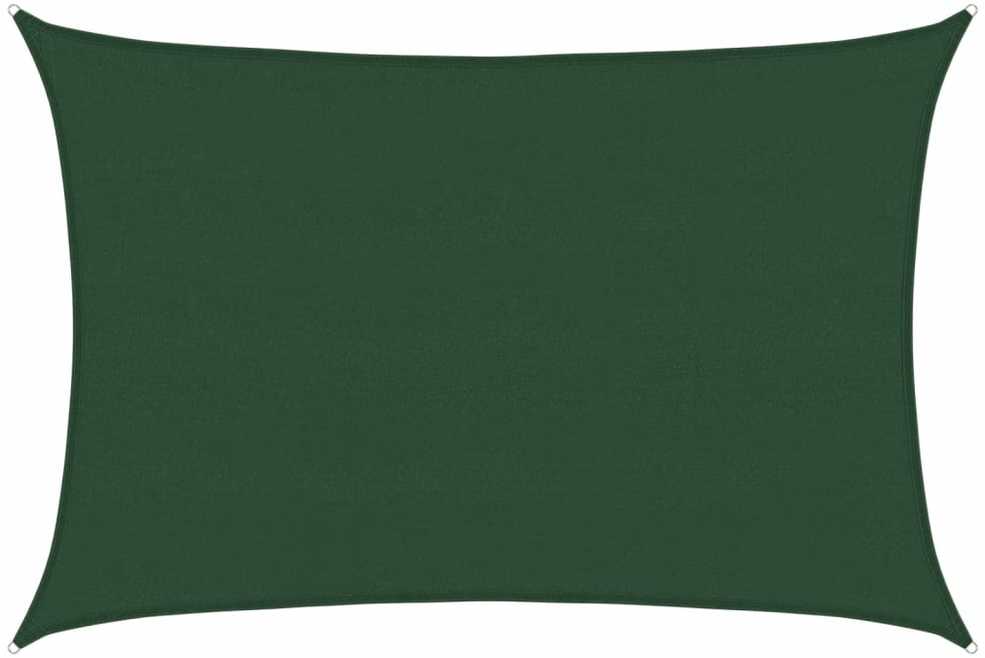 Burė nuo saulės, tamsiai žalios spalvos, 5x6m, HDPE, 160g/m²