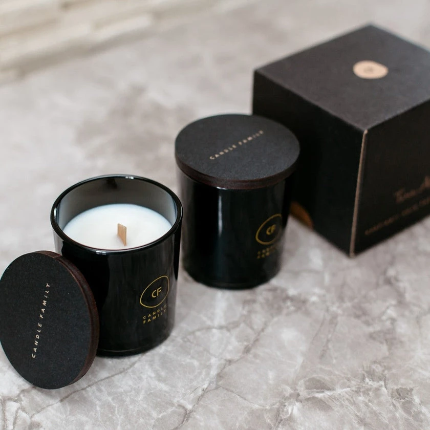 Candle Family Sojų vaško žvakė "Palinkėsiu sėkmės"