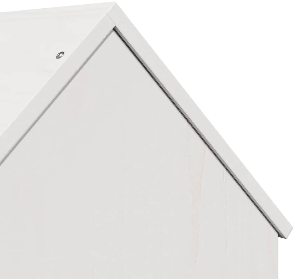 Cat House Balta 41x50x50 cm Pušies masyvo