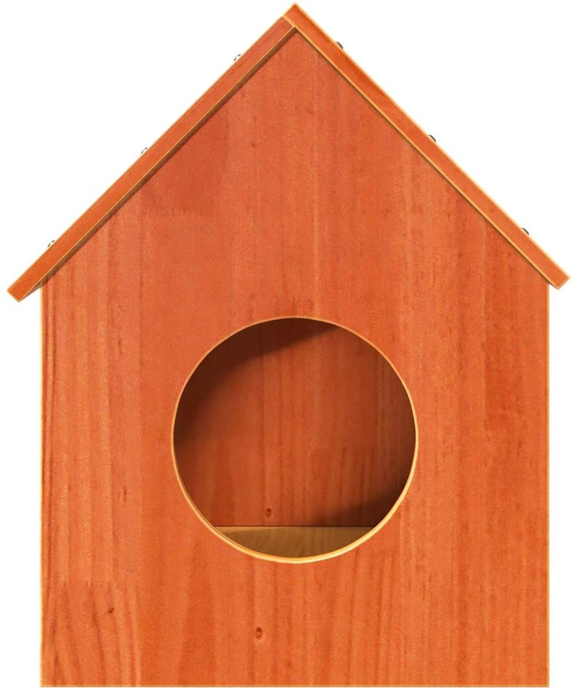 Cat House Wax Ruda 41x50x50 cm Pušies masyvo