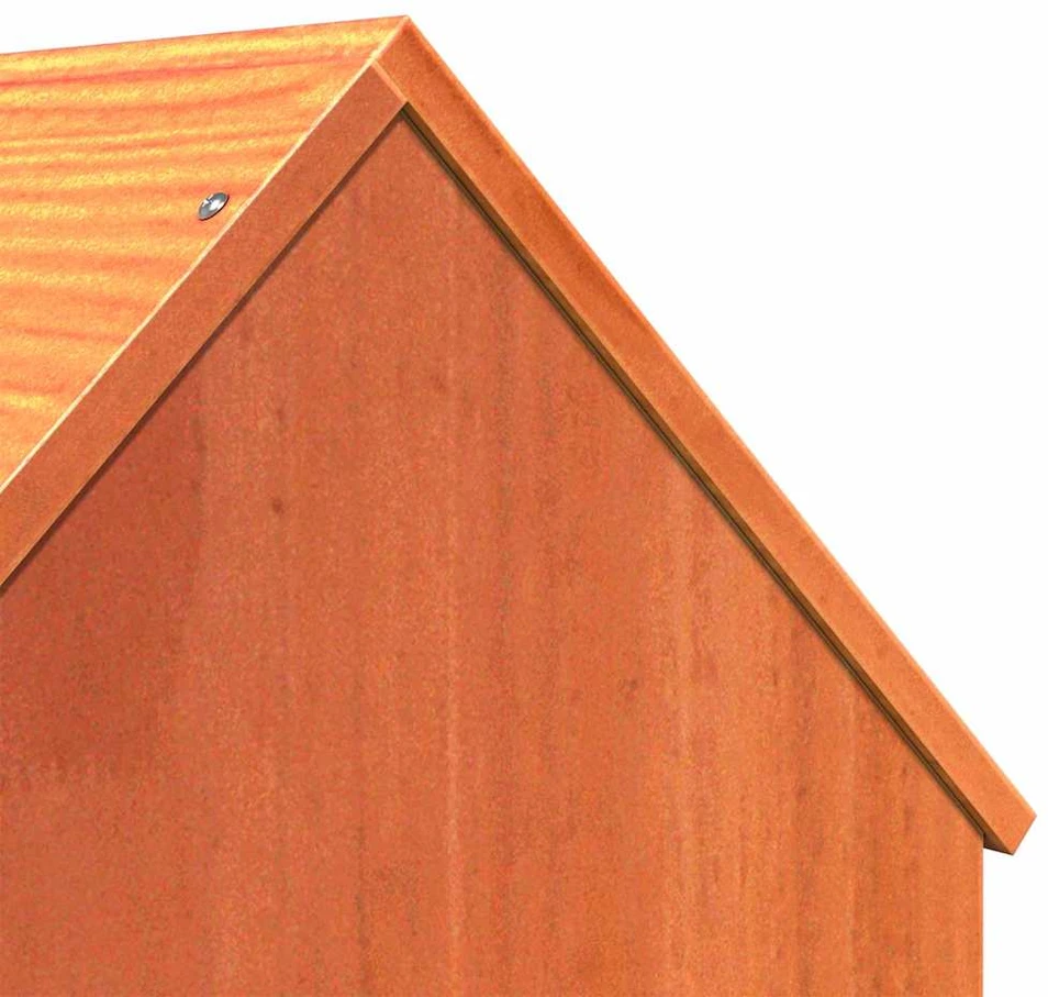Cat House Wax Ruda 41x50x50 cm Pušies masyvo