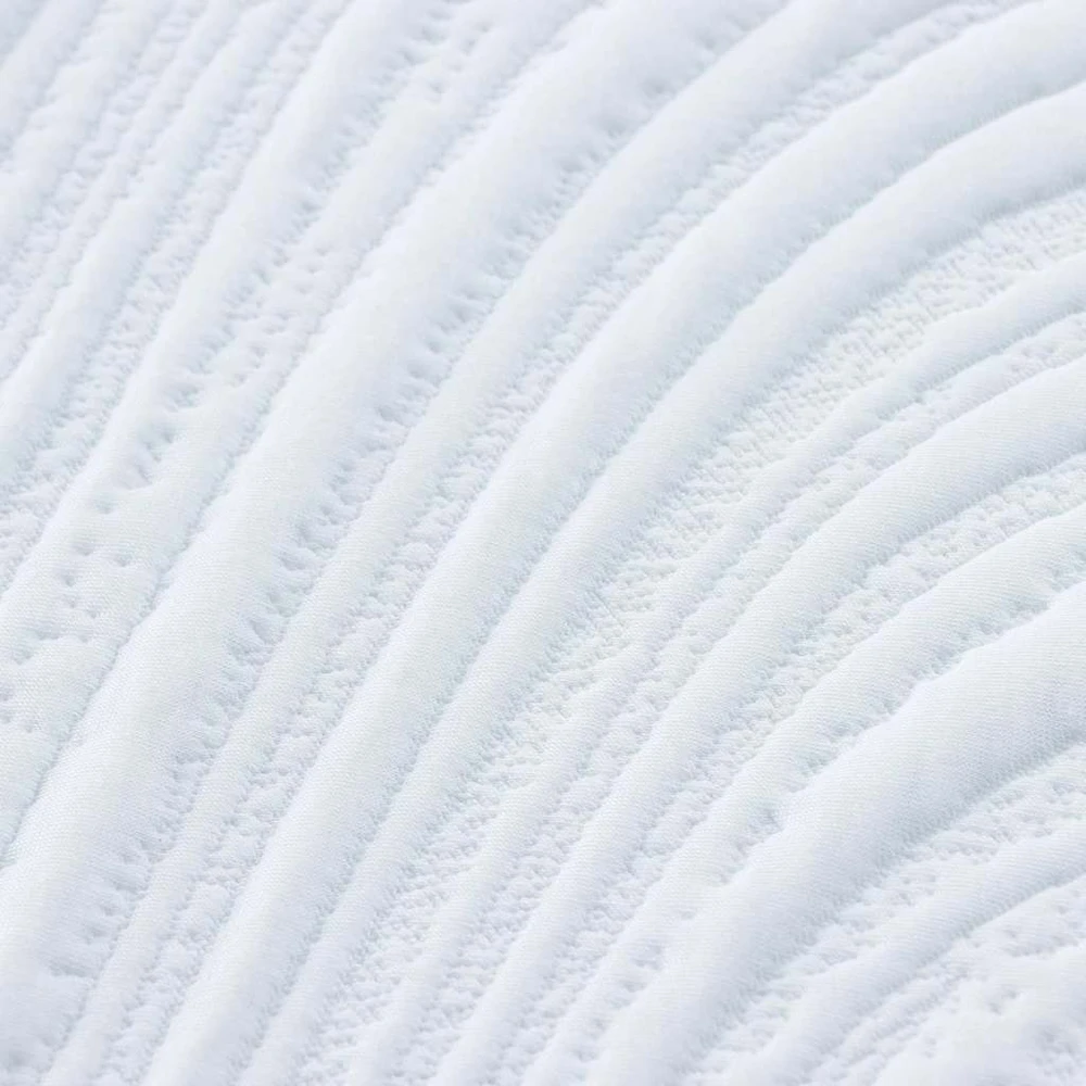 Čiužinys Balta ir juoda 90 x 190 cm Žakardinis audinys